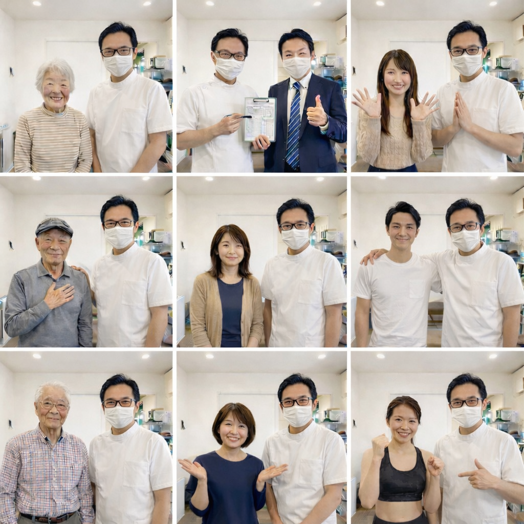 津市・松阪市から来院された笑顔のお客様たち